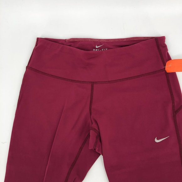 Nike Pink Cropped Dri-Fit Leggings | Perfect for Any Occasion - Picture 4 of 6